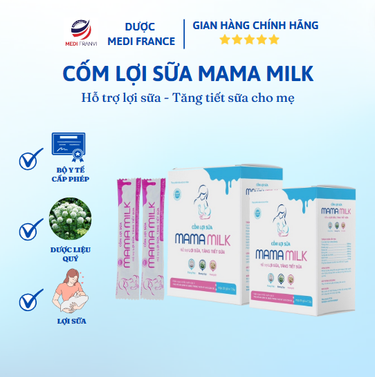 Combo 2 Hộp Cốm Lợi Sữa Mama Milk